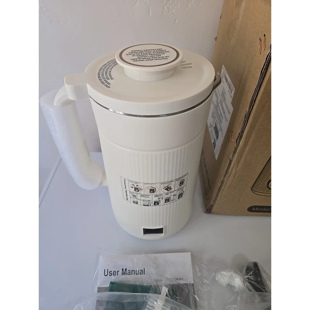 Agreea Soy Milk Maker New 8-in-1 Nut Oat Almond Plant Based Machine 35oz 1000ml